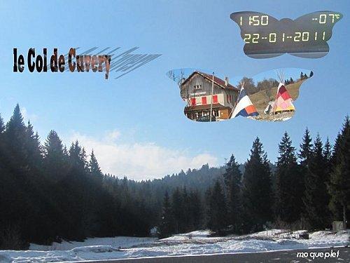 La France - L'Ain le col de cuvery