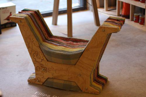 Chaise vintage par Filipa Ricardo