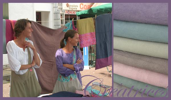 L’univers de Pépé le moco, des housses de coussins romantiques et du linge de maison aux accents bucoliques…