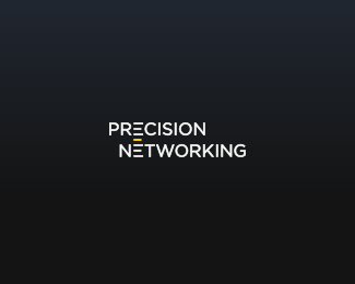 precision networking typographic logo inspiration 50 logos qui font leur boulot à la lettre !