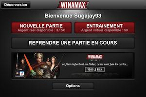 Appstore – Winamax permet desormais le Poker en ARGENT REEL sur iPhone