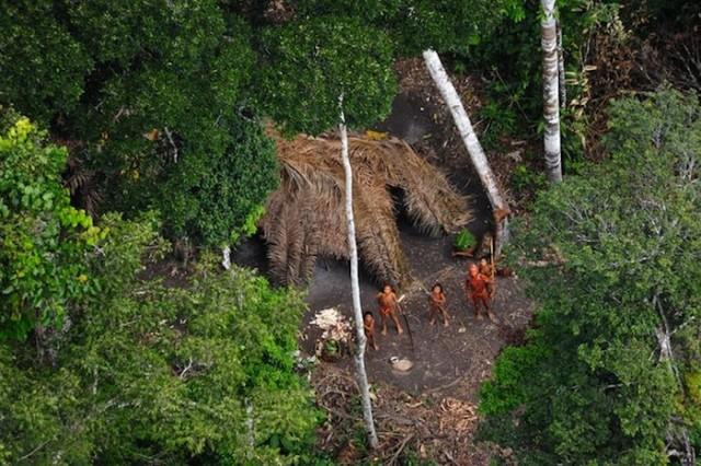 tribu amazonienne photos 640x426 Tribu découverte en Amazonie
