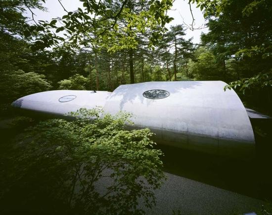 Villa Shell - Kotaro Ide - ARTechnic - toiture arrière