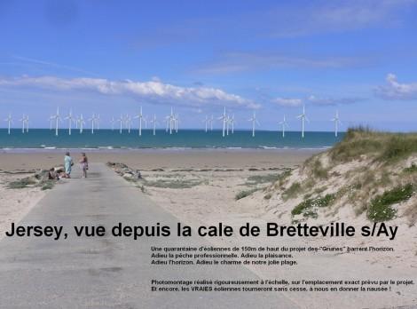 Tract anti-éolien concernant le projet des Grunes
