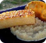 Riz au lait d'avoine à la vergeoise blonde et ses flocons 57634356_p