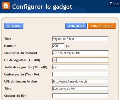 Gadget Blogger - Vignettes Flickr Gadget Blogger - Vignettes Flickr