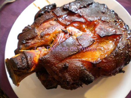 Jambonneau caramélisé au sirop d’érable DSCN2061bis