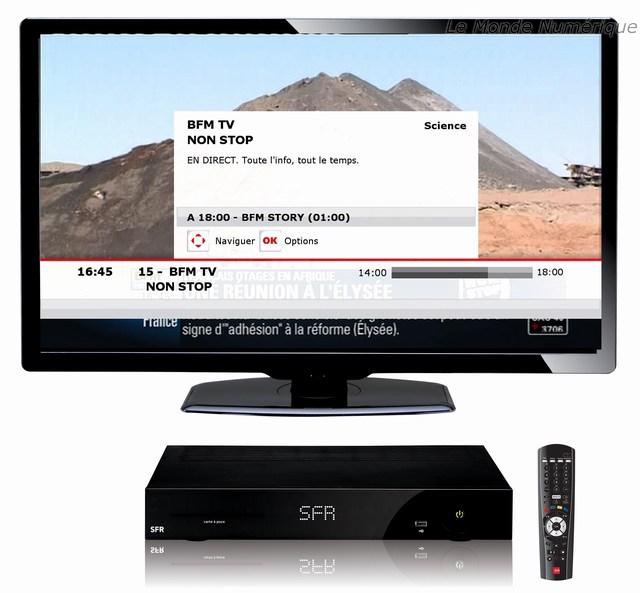 SFR lance une offre de télévision par satellite SFR lance une offre de télévision par satellite