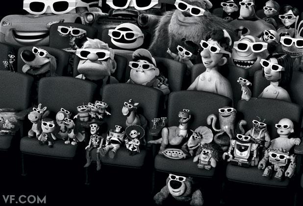 25 ans de Pixar : tous les personnages réunis
