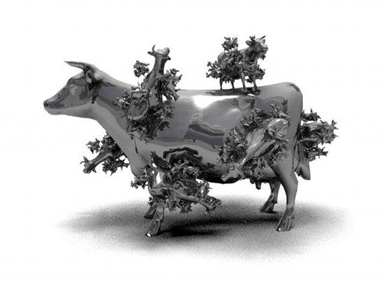 Les vaches fractales de Gabor Papp- 2