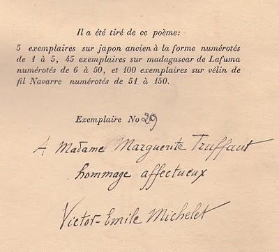 Victor-Émile Michelet : Le Tombeau d'Hélène.