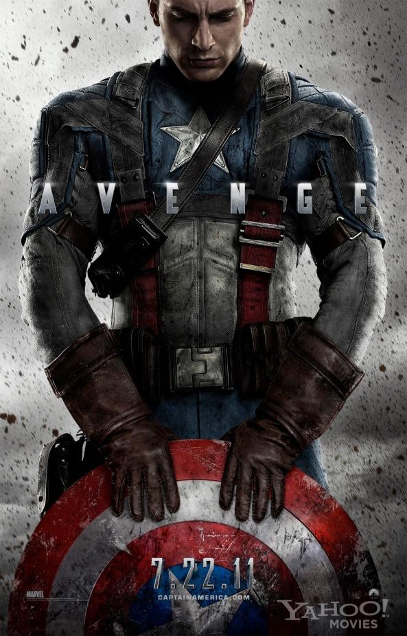 L’affiche teaser de Captain America