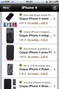 photo 3 L’application i-PhoneAccessoire à 98 % terminée