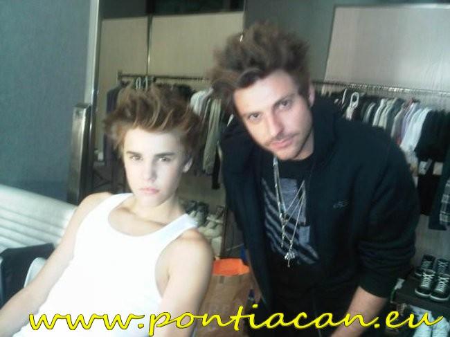 Justin Bieber : Les cheveux en pétard !