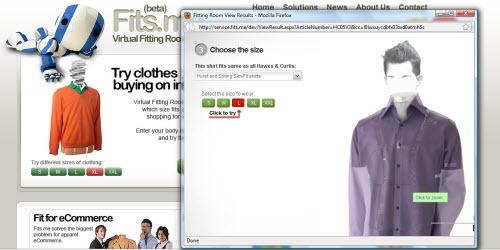 Fits me: the virtual fitting room for online retailers