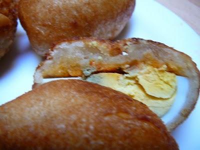 Beignets d'oeuf - Egg cutlets