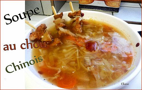 soupe au chou chinois 1