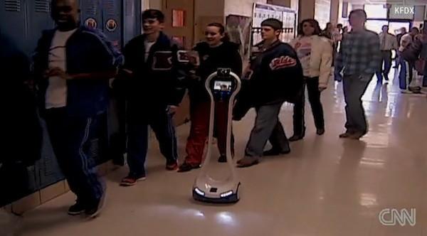 Robot de téléprésence pour aller à l'école