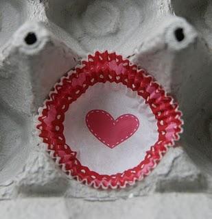 Boite de mini-cupcakes pour la St-Valentin!