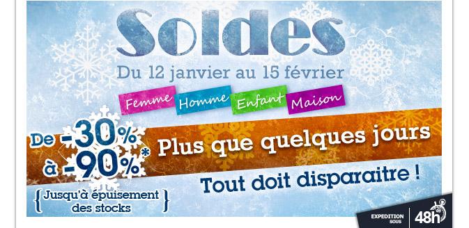 SOLDES Dernière démarque