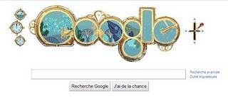 Un doodle interactif pour Jules Verne Un doodle interactif pour Jules Verne