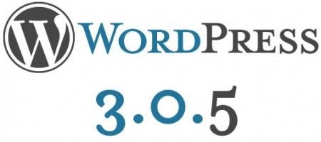 WordPress 3.0.5