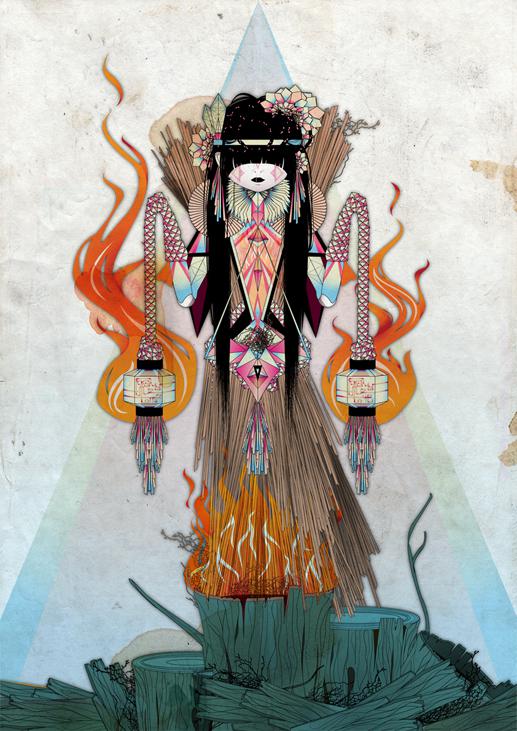 Print Amrei Hofstätter 17 Les illustrations dAmrei Hofstätter