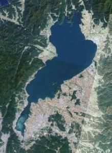 Le lac Biwa