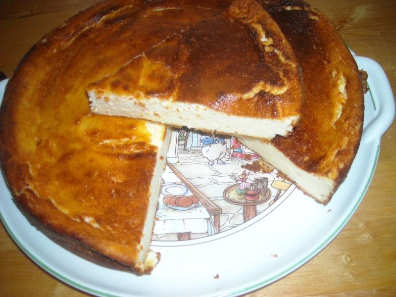 tarte au fromage blanc sans pâte
