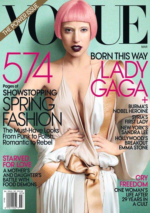 -Voici l'ensemble des photos de Lady Gaga pour le Vogue Us