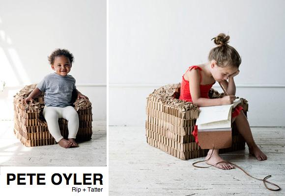 PETE OYLER // rip + tatter chair for children