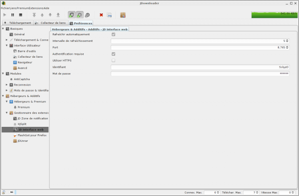 JDownloader, télécharger sur megaupload, rapidshare … etc