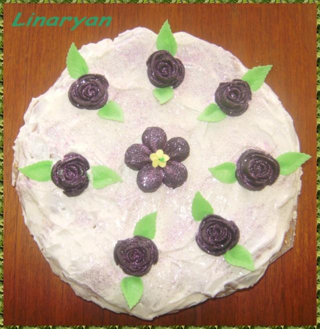 Gâteau à la crème fraîche Gâteau à la crème fraîche