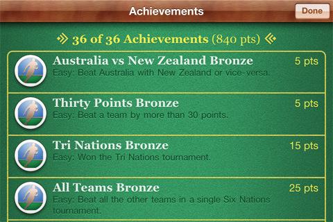 [iTunes] Jouez et Suivez le tournoi des 6 Nations depuis votre iPhone