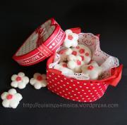 Cliquez pour agrandir : Petits sablés glacés aux noisettes Petits sablés glacés aux noisettes