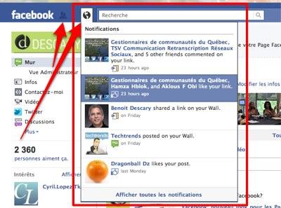 notifications page facebook Tout ce que vous devez savoir sur les nouvelles Pages d’entreprises Facebook