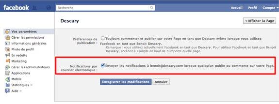 notification mail page facebook Tout ce que vous devez savoir sur les nouvelles Pages d’entreprises Facebook