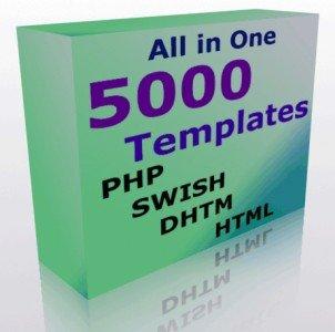 Collection de 5000 scripts PHP,Template Flash,HTML