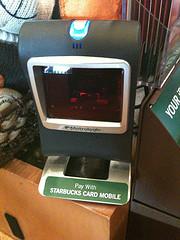 Starbucks Mobile Card scanner