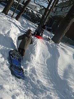 Notre vie sous la neige:: gratitude de février