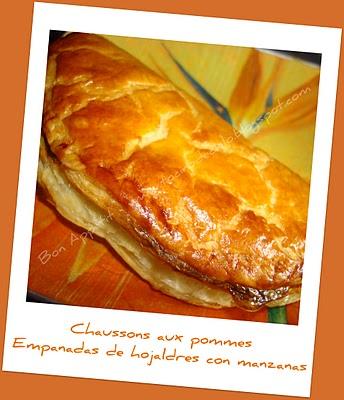 Chaussons aux pommes (Thermomix) - Empanadas de hojaldre con manzanas (Thermomix) Chaussons aux pommes (Thermomix) - Empanadas de hojaldre con manzanas (Thermomix)