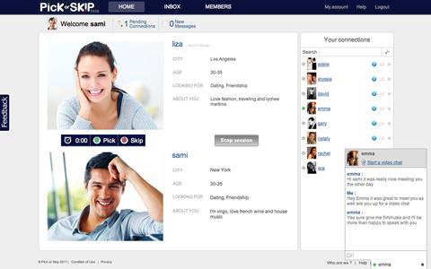 Pick or Skip ou comment faire entrer le speed dating dans une nouvelle ère ! Pick or Skip ou comment faire entrer le speed dating dans une nouvelle ère !