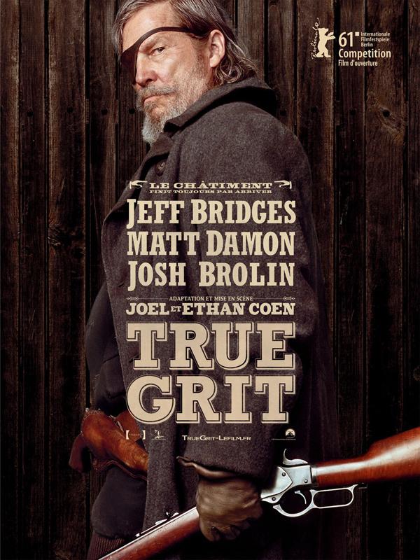 Concours : 10 livres True Grit à gagner a l'occasion de la sortie du film le 23 février prochain au cinéma...