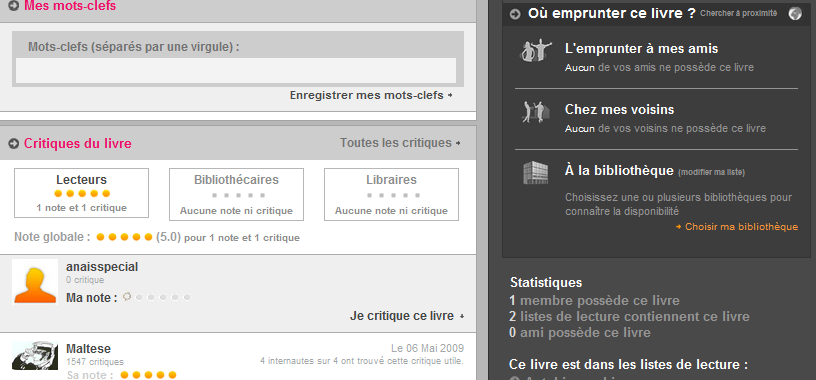 libfly2 Libfly, goodreads, Babelio, bibliothèques 2.0, prêter, emprunter, critiquer et commenter des livres