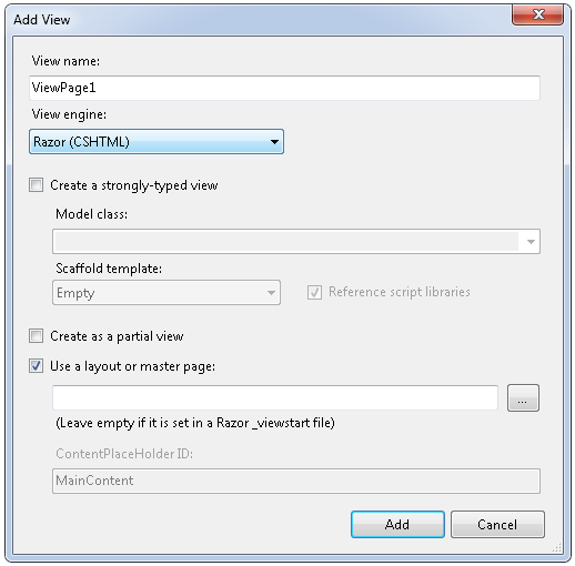 [ASP.NET MVC] Nouveautés MVC 3 Part 1 - Améliorations dans Visual Studio 2010