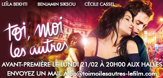 Des places pour l'avant-première parisienne à gagner Des places pour l'avant-première parisienne à gagner