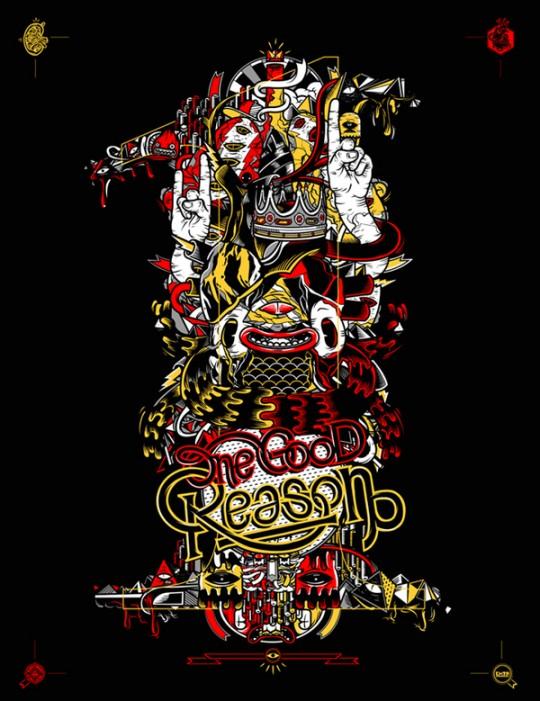 DXTR_22 Tee-Shirt haut en couleur – DXTR