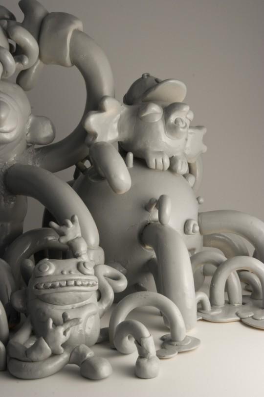 DXTR_40 Tee-Shirt haut en couleur – DXTR