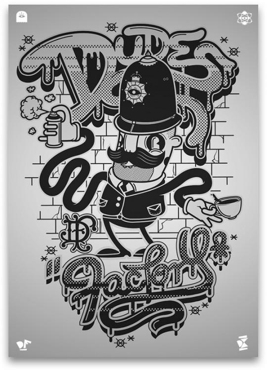 DXTR_12 Tee-Shirt haut en couleur – DXTR