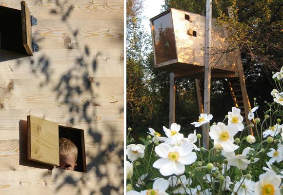 HUT ROBERT POTOKAR & JANEZ BREŽNIK // tree house for kids - © photos : Andraž Kavčič, Robert Potokar, Robert Marčun